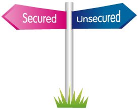 secured or unsecured debts